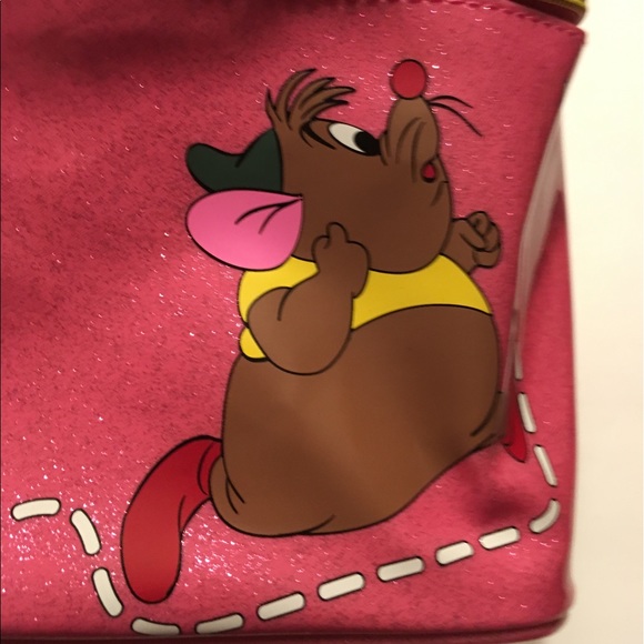Disney Danielle Nicole Cinderella Gus Cosmetic Bag - Picture 4 of 8
